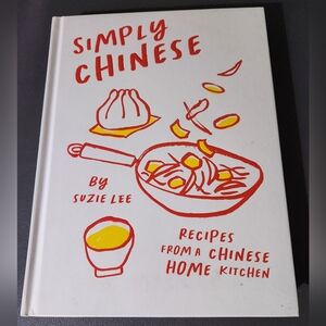 Simply Chinese Cookbook by Suzie Lee - White and Red